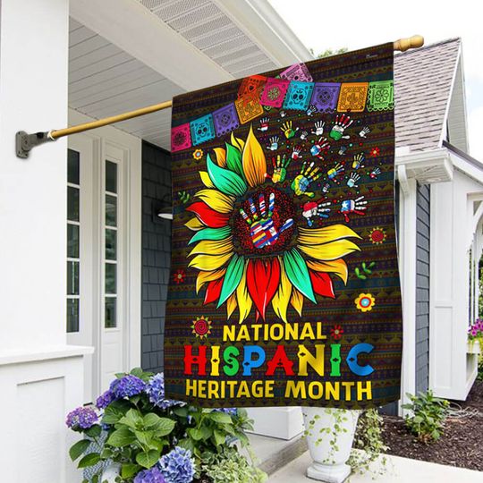 National Hispanic Heritage Month Flag