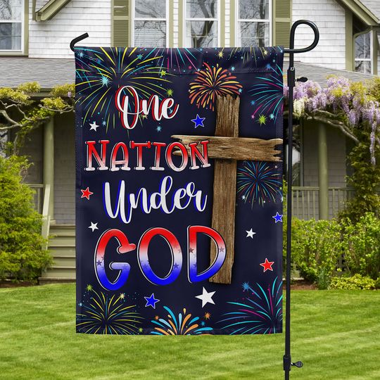 Flagwix American Flag - One Nation Under God 4th Of july Flag