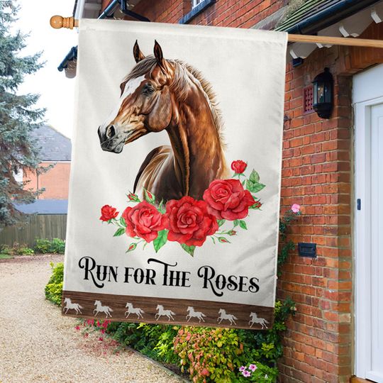 Horse Racing In The US Kentucky Derby Flag
